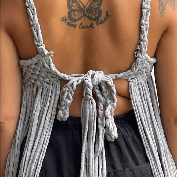 DEMÉTER macrame Blouse - Picture 2 of 3